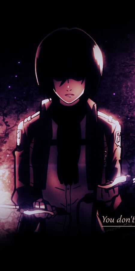 Phone wallpaper: Anime, Mikasa Ackerman, Attack On Titan free download