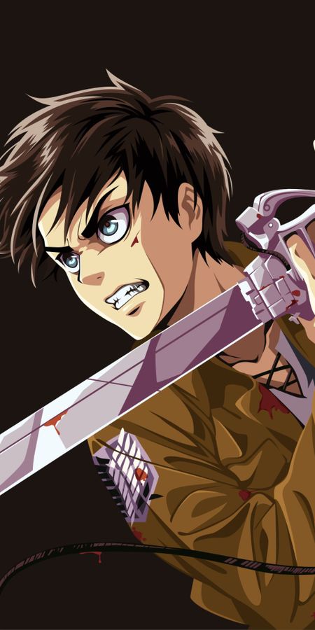 Phone wallpaper: Anime, Eren Yeager, Shingeki No Kyojin, Attack On Titan free download