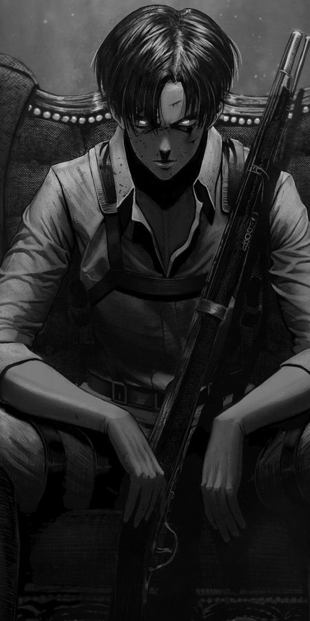 Phone wallpaper: Anime, Attack On Titan, Levi Ackerman free download