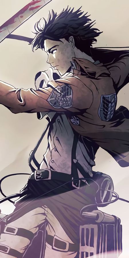 Phone wallpaper: Anime, Eren Yeager, Shingeki No Kyojin, Attack On Titan free download