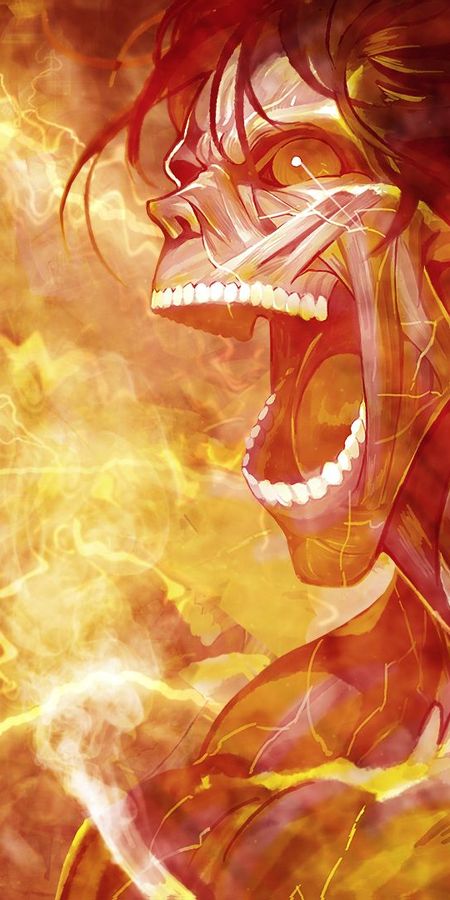 Phone wallpaper: Anime, Eren Yeager, Attack On Titan free download