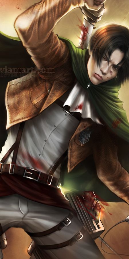 Phone wallpaper: Anime, Attack On Titan, Levi Ackerman free download