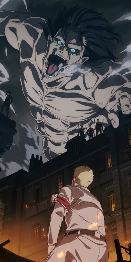 Phone wallpaper: Anime, Shingeki No Kyojin, Attack On Titan free download