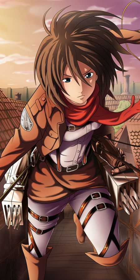 Phone wallpaper: Anime, Mikasa Ackerman, Shingeki No Kyojin, Attack On Titan free download