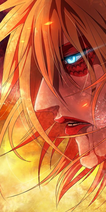 Phone wallpaper: Anime, Attack On Titan, Annie Leonhart free download