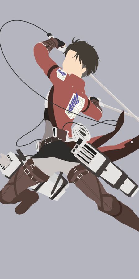 Phone wallpaper: Anime, Attack On Titan, Levi Ackerman free download