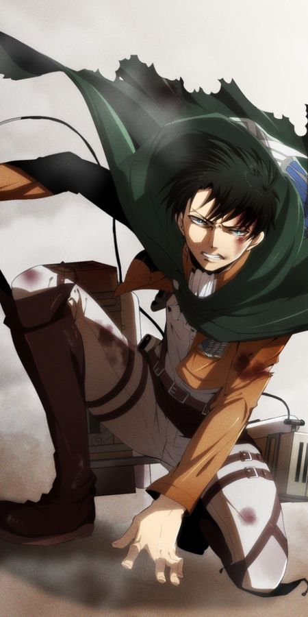 Phone wallpaper: Anime, Attack On Titan, Levi Ackerman free download