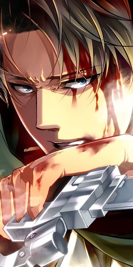 Phone wallpaper: Anime, Attack On Titan, Levi Ackerman free download