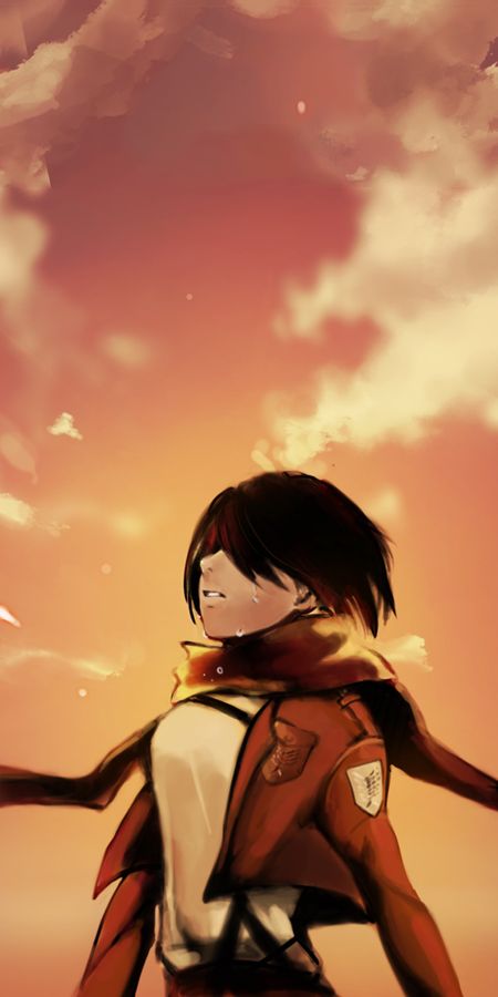 Phone wallpaper: Anime, Mikasa Ackerman, Attack On Titan free download