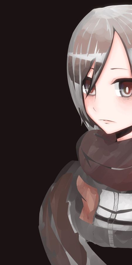 Phone wallpaper: Anime, Mikasa Ackerman, Attack On Titan free download