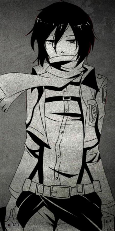 Phone wallpaper: Anime, Mikasa Ackerman, Shingeki No Kyojin, Attack On Titan free download