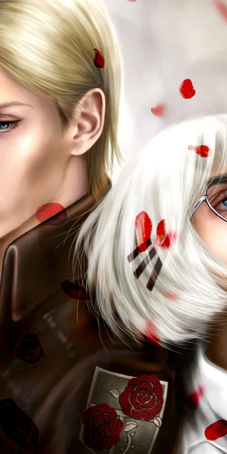 Phone wallpaper: Anime, Attack On Titan, Rico Brzenska, Ian Dietrich free download