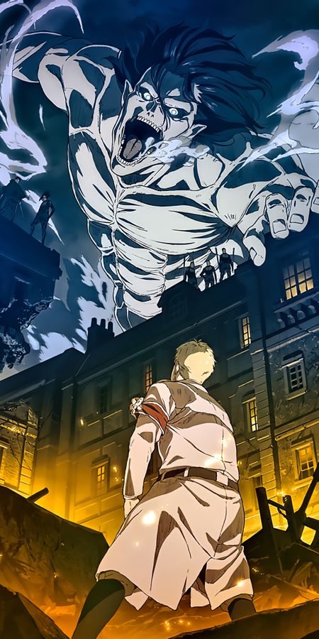 Phone wallpaper: Anime, Shingeki No Kyojin, Attack On Titan free download