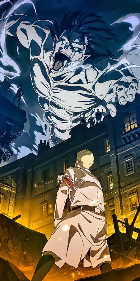Phone wallpaper: Anime, Shingeki No Kyojin, Attack On Titan free download