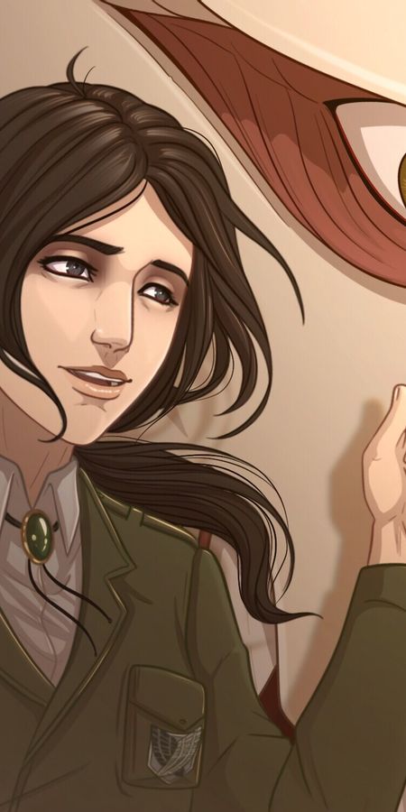 Phone wallpaper: Anime, Attack On Titan, Pieck Finger, Porco Galliard free download