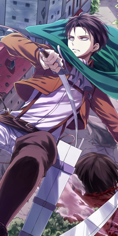 Phone wallpaper: Anime, Shingeki No Kyojin, Attack On Titan, Levi Ackerman free download