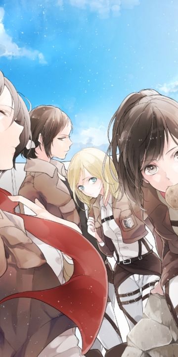 Phone wallpaper: Anime, Attack On Titan free download