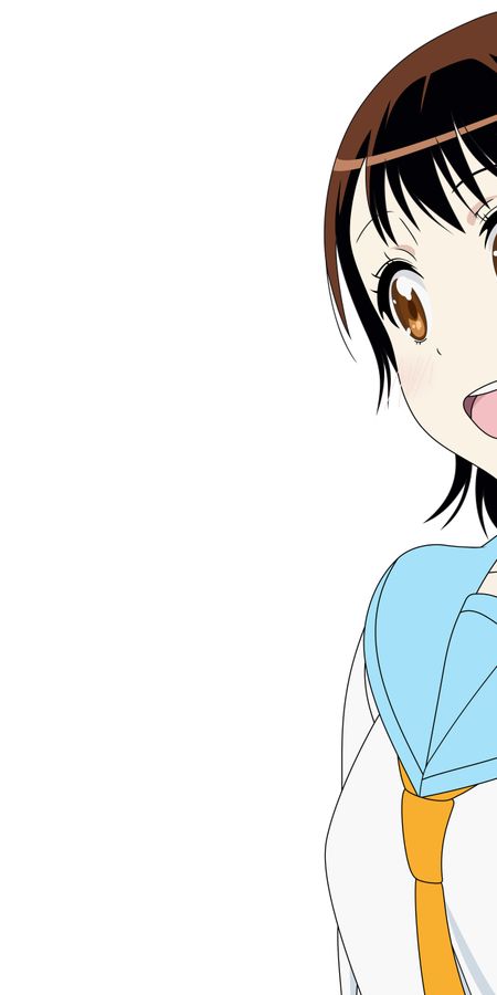 Phone wallpaper: Anime, School Uniform, Brown Eyes, Brown Hair, Short Hair, Kosaki Onodera, Nisekoi free download