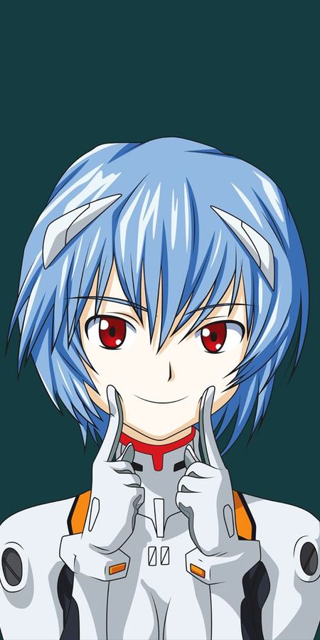 Phone wallpaper: Anime, Evangelion, Blue Hair, Red Eyes, Short Hair, Neon Genesis Evangelion, Rei Ayanami free download