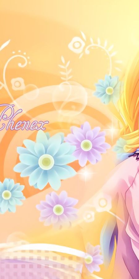 Phone wallpaper: Anime, Smile, Blonde, Blue Eyes, Short Hair, Twintails, High School Dxd, Ravel Phenex free download
