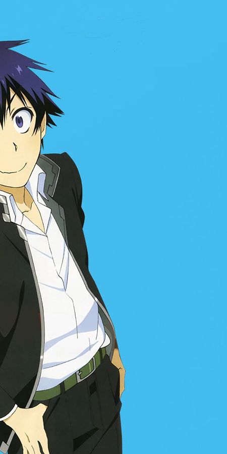 Phone wallpaper: Anime, School Uniform, Brown Eyes, Brown Hair, Short Hair, Kosaki Onodera, Raku Ichijō, Nisekoi free download