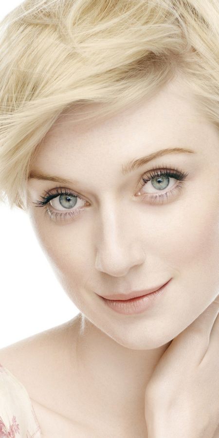 Phone wallpaper: Blonde, Face, Blue Eyes, Celebrity, Short Hair, Actress, Australian, Elizabeth Debicki free download