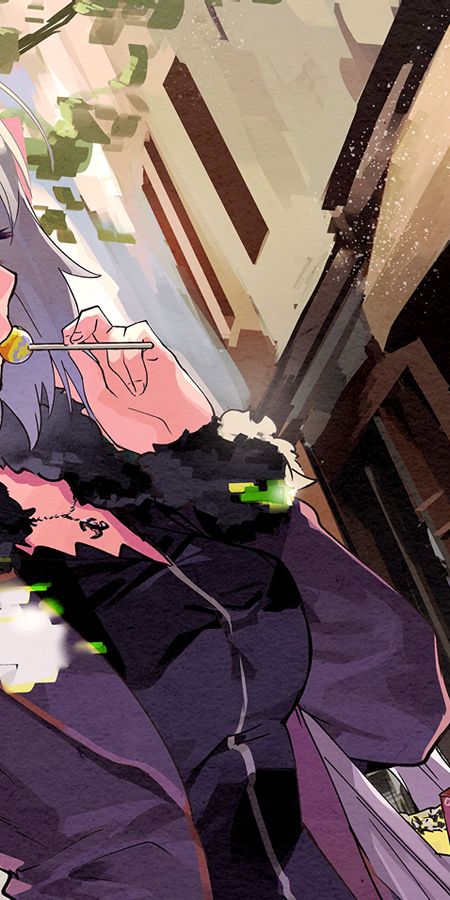 Phone wallpaper: Anime, Lollipop, Yellow Eyes, Short Hair, White Hair, Fate/grand Order, Jeanne D'arc Alter, Avenger (Fate/grand Order), Fate Series free download