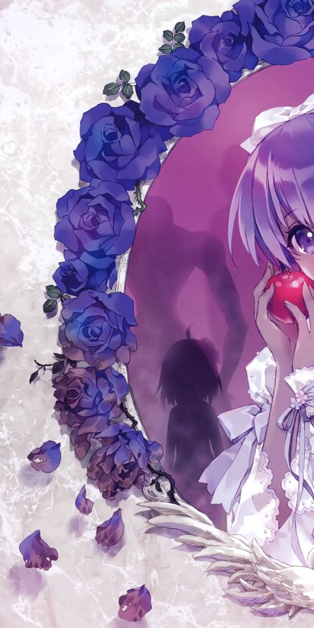 Phone wallpaper: Anime, Short Hair, Purple Eyes, Purple Hair, Fate/grand Order, Assassin (Fate/grand Order), Fate Series free download