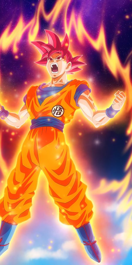 Phone wallpaper: Anime, Dragon Ball Z, Dragon Ball, Goku, Dragon Ball Super, Super Saiyan Rage free download