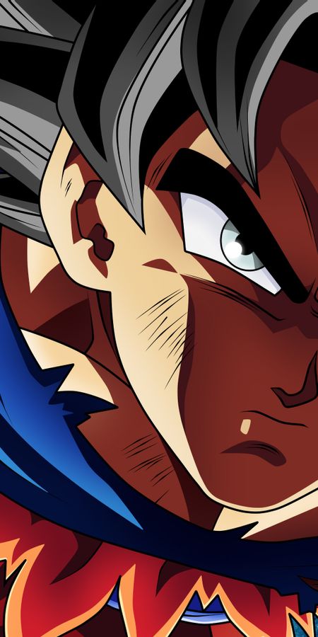 Phone wallpaper: Anime, Dragon Ball, Goku, Dragon Ball Super, Ultra Instinct (Dragon Ball) free download