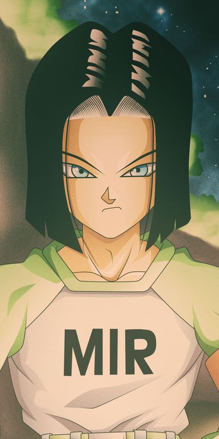 Phone wallpaper: Anime, Dragon Ball, Dragon Ball Super, Android 17 (Dragon Ball) free download