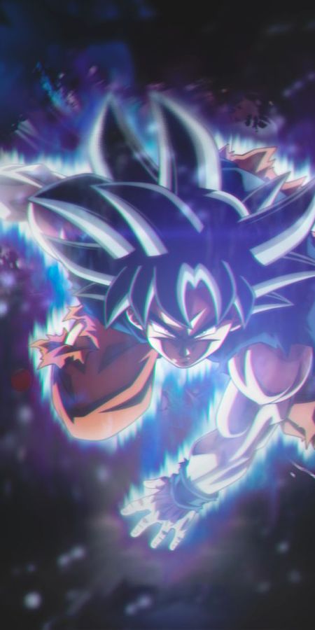 Phone wallpaper: Anime, Dragon Ball, Goku, Dragon Ball Super, Ultra Instinct (Dragon Ball) free download