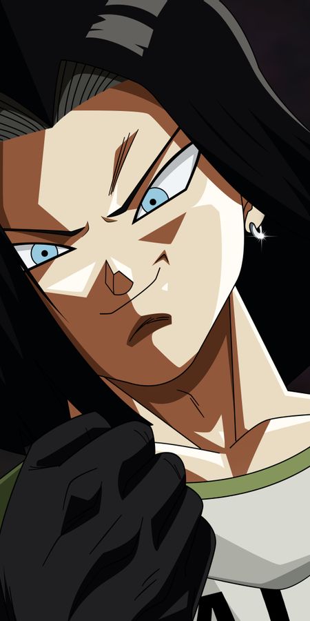 Phone wallpaper: Anime, Dragon Ball, Dragon Ball Super, Android 17 (Dragon Ball) free download