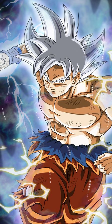 Phone wallpaper: Anime, Dragon Ball, Goku, Dragon Ball Super, Ultra Instinct (Dragon Ball) free download