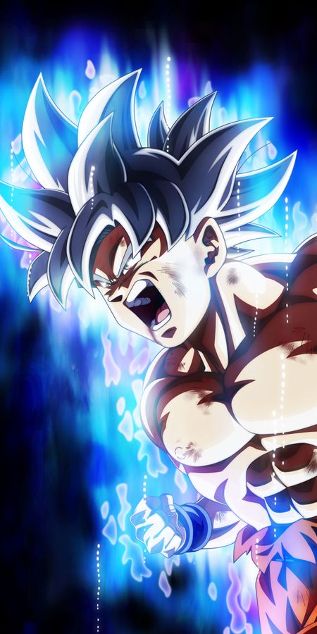 Phone wallpaper: Anime, Dragon Ball, Goku, Dragon Ball Super, Ultra Instinct (Dragon Ball) free download