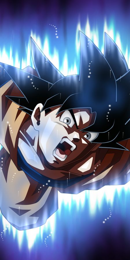 Phone wallpaper: Anime, Dragon Ball, Goku, Dragon Ball Super, Ultra Instinct (Dragon Ball) free download