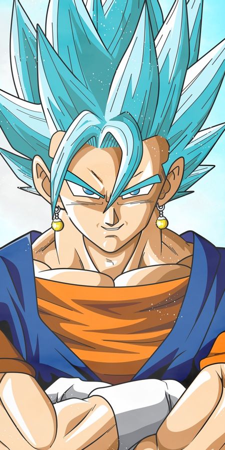 Phone wallpaper: Anime, Dragon Ball, Dragon Ball Super, Vegito (Dragon Ball) free download