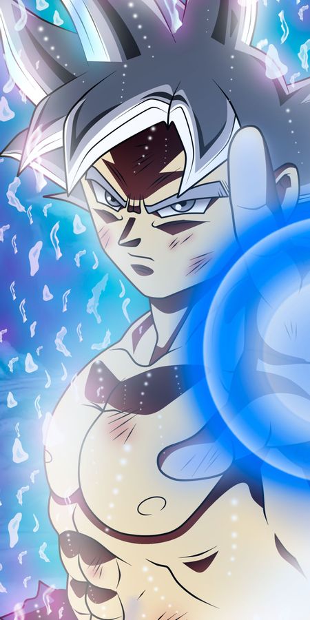 Phone wallpaper: Anime, Dragon Ball, Goku, Dragon Ball Super, Ultra Instinct (Dragon Ball) free download