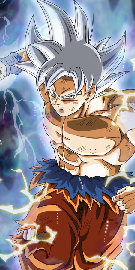 Phone wallpaper: Anime, Dragon Ball, Goku, Dragon Ball Super, Ultra Instinct (Dragon Ball) free download