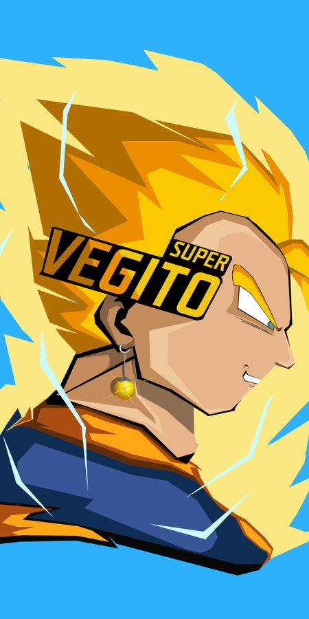 Phone wallpaper: Anime, Dragon Ball, Dragon Ball Super, Vegito (Dragon Ball) free download