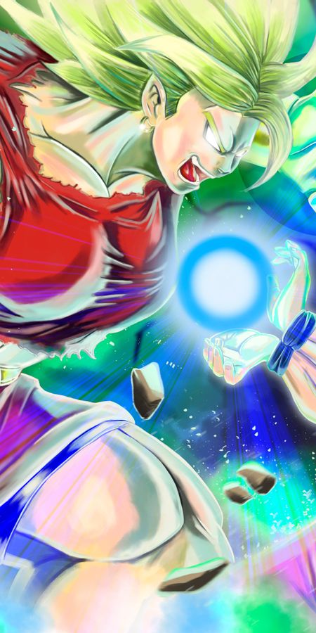 Phone wallpaper: Anime, Dragon Ball, Goku, Dragon Ball Super, Ssgss Goku, Kale (Dragon Ball) free download