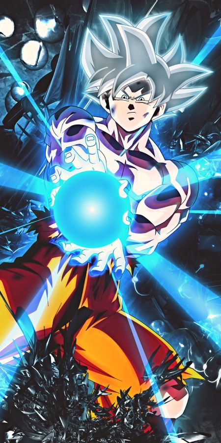 Phone wallpaper: Anime, Dragon Ball, Goku, Dragon Ball Super, Ultra Instinct (Dragon Ball) free download