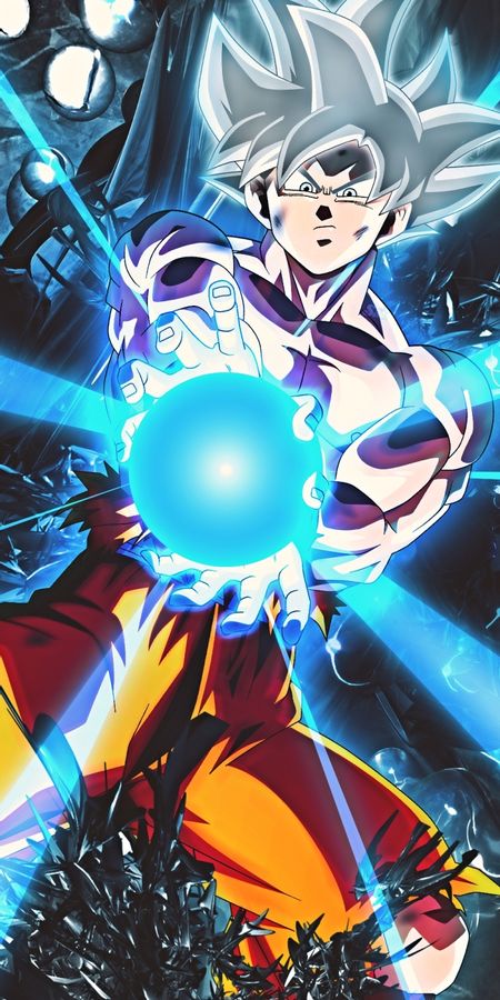 Phone wallpaper: Anime, Dragon Ball, Goku, Dragon Ball Super, Ultra Instinct (Dragon Ball) free download