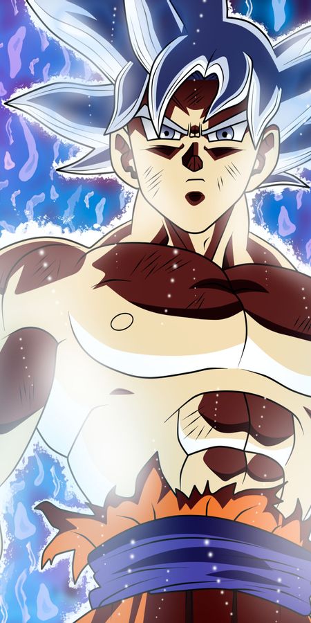 Phone wallpaper: Anime, Dragon Ball, Goku, Dragon Ball Super, Ultra Instinct (Dragon Ball) free download