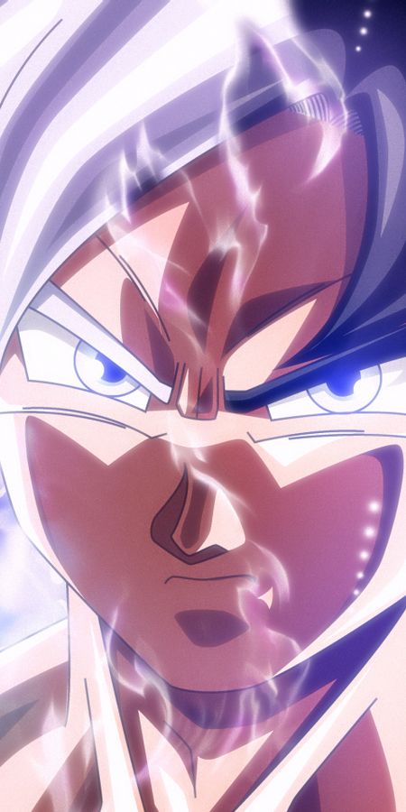 Phone wallpaper: Anime, Dragon Ball, Goku, Dragon Ball Super, Ultra Instinct (Dragon Ball) free download