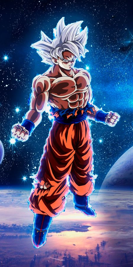 Phone wallpaper: Anime, Dragon Ball, Goku, Dragon Ball Super, Ultra Instinct (Dragon Ball) free download