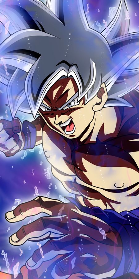 Phone wallpaper: Anime, Dragon Ball, Goku, Dragon Ball Super, Ultra Instinct (Dragon Ball) free download