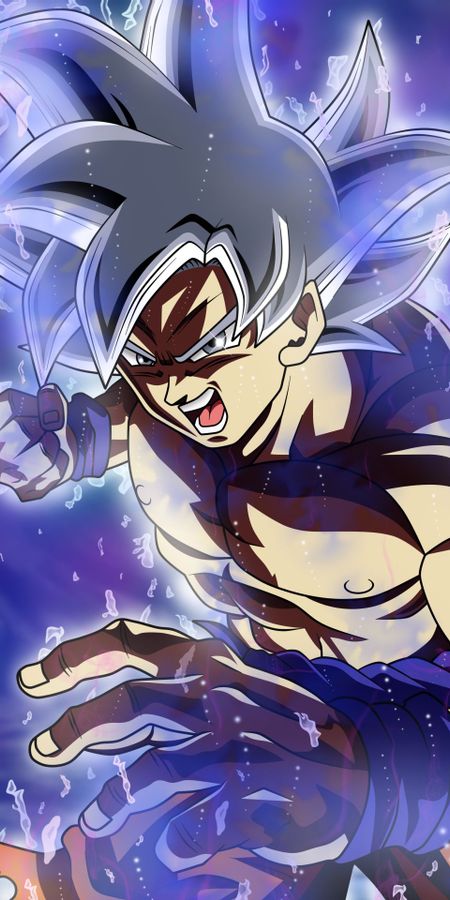 Phone wallpaper: Anime, Dragon Ball, Goku, Dragon Ball Super, Ultra Instinct (Dragon Ball) free download