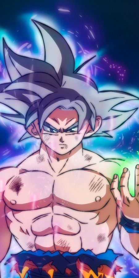 Phone wallpaper: Anime, Dragon Ball, Goku, Dragon Ball Super, Ultra Instinct (Dragon Ball) free download