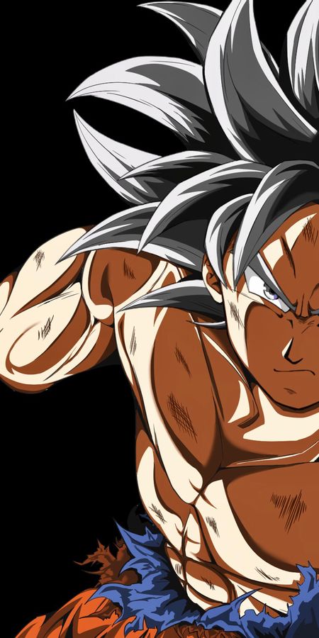 Phone wallpaper: Anime, Dragon Ball, Goku, Dragon Ball Super, Ultra Instinct (Dragon Ball) free download